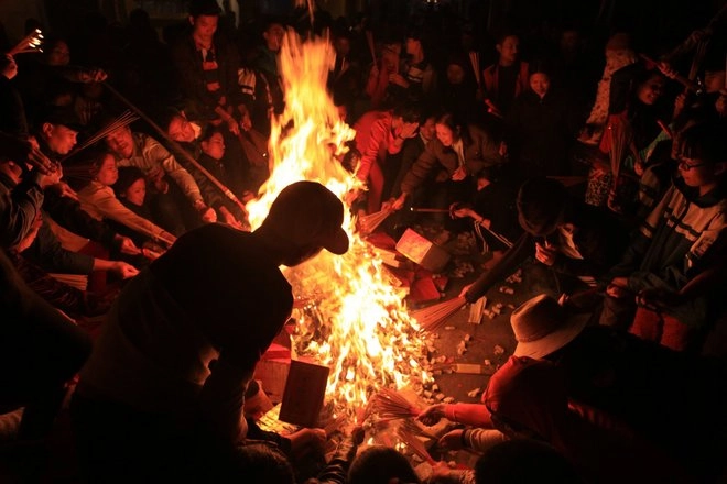 Lễ hội chia lửa - phong tục ấm tình làng xóm ở hà đông - 12