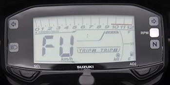 Lộ ảnh đồng hồ suzuki satria fu150 hoàn toàn mới - 3