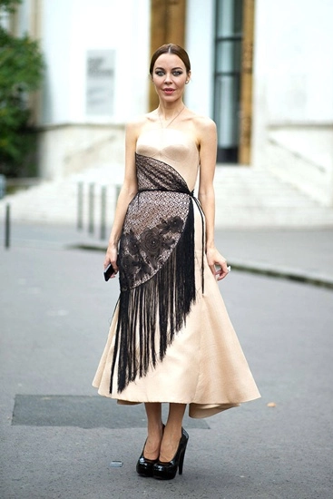 Lý nhã kỳ đọ street style với châu tấn ở paris haute couture - 5