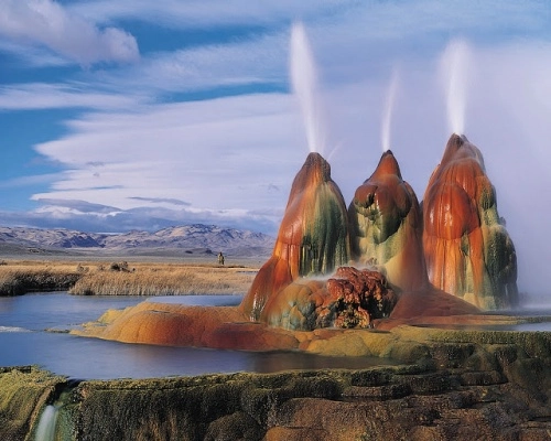 Mạch nước fly geyser - cảnh đẹp ngoài hành tinh - 8