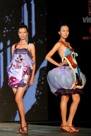 Mẫu thời trang tại vn colletion grandprix 2008 - 4