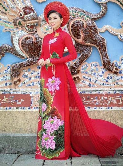 Miss ngôi sao thy thơ tha thướt áo dài - 4