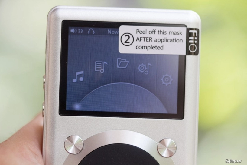 Mở hộp và đánh giá nhanh máy nghe nhạc fiio x1 - 14