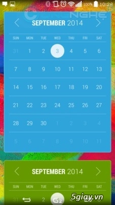 Month widget lịch với hàng trăm theme tuyệt đẹp - 6