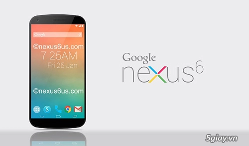 Nexus 6 có tên gọi nexus x chạy android l 50 - 2