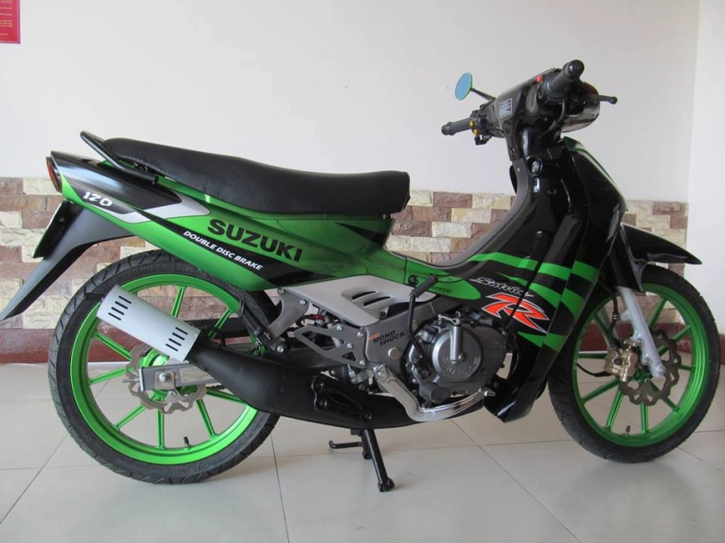 Ngắm con suzuki satria sport mới keng từ trong ra ngoài - 1