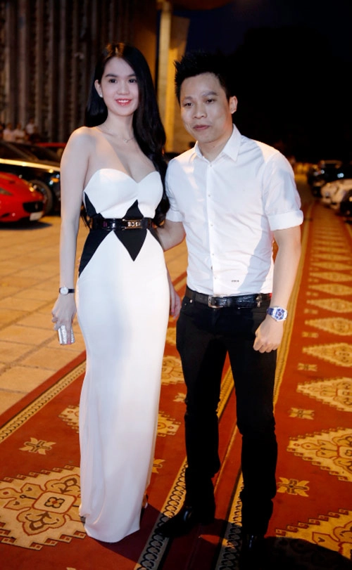 Ngọc trinh khoe dáng tại đám cưới ngọc thạch - 5