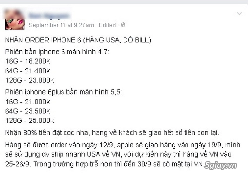 Người dùng cần chọn địa chỉ uy tín đặt mua iphone 6 - 2