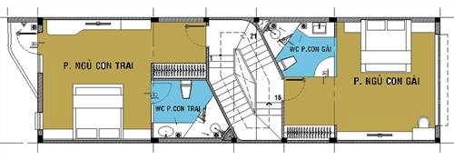 Nhà 3 tầng hiện đại cho gia đình 3 thế hệ - 3