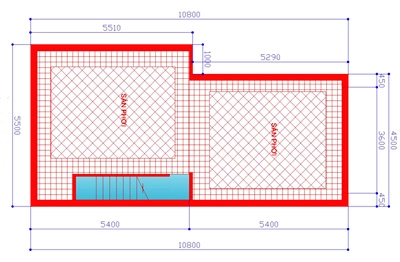 Nhà 45 x 98 m hai mặt tiền - 3