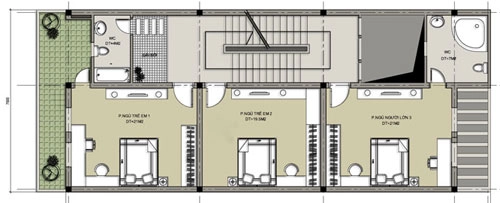 Nhà 5 phòng ngủ 75 x 175 m - 3