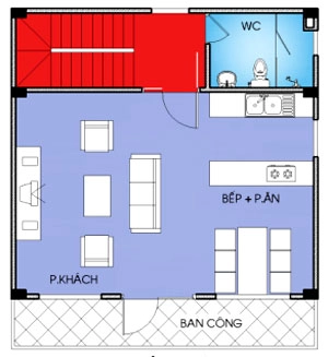 Nhà 74 x 7 m - 2