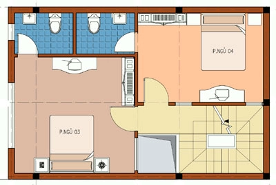 Nhà ba tầng 63 x 86 m - 3