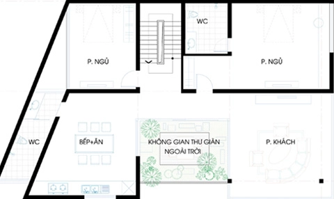 Nhà ở kết hợp kinh doanh trên diện tích đất 186 m2 - 2