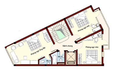 Nhà ở xéo góc kết hợp kinh doanh - 4