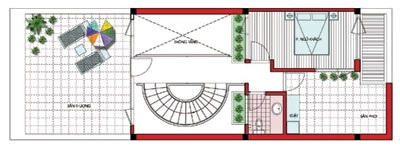 Nhà phố 6 x 19 m - 3