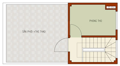 Nhà trên đất 30 m2 - 4