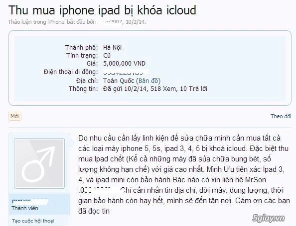 Nhiều nơi ở việt nam vẫn tiêu thụ iphone bị ăn cắp - 2