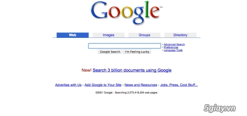 Nhìn lại chặng đường phát triển của google search - 8