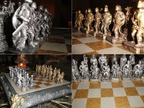 Những bàn cờ vua độc đáo trang trí cho phòng khách - 4