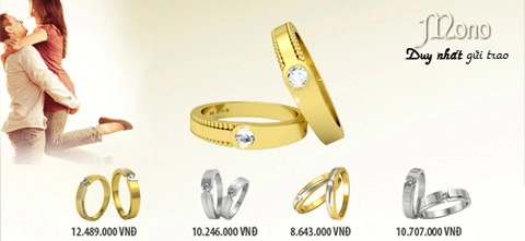 Những bộ nhẫn cưới hot nhất năm 2013 của doji - 5