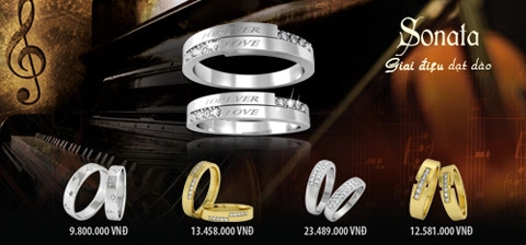 Những bộ nhẫn cưới hot nhất năm 2013 của doji - 6