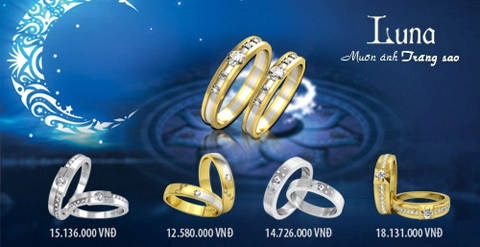 Những bộ nhẫn cưới hot nhất năm 2013 của doji - 7