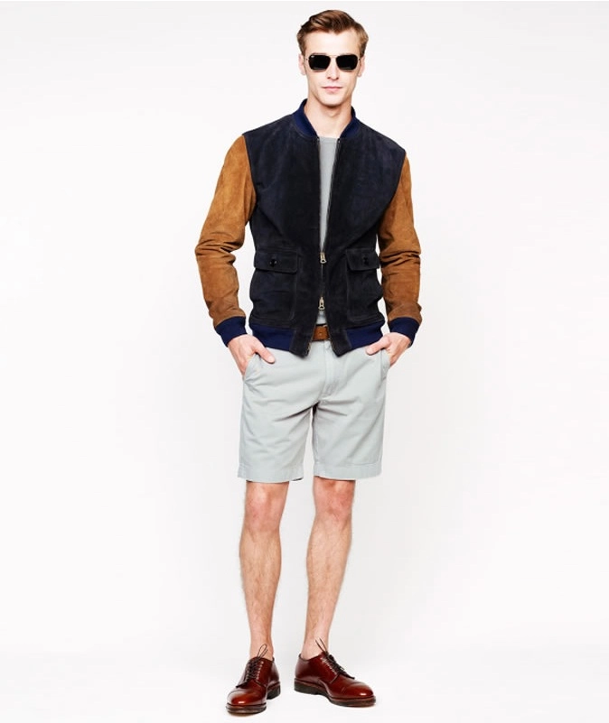 Những cách kết hợp giày nam với quần short cho hè 2015 - 6