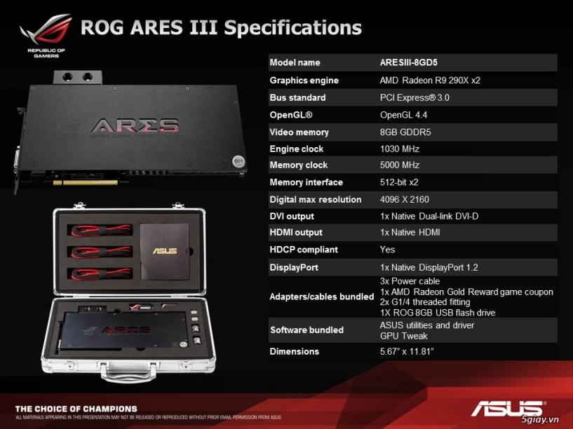 Những điều cần biết về rog ares iii từ asus - 12