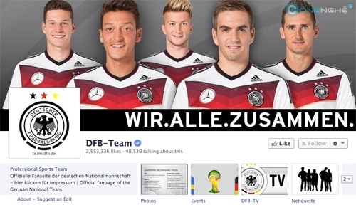 Những tài khoản facebook cần follow trong mùa world cup 2014 - 13