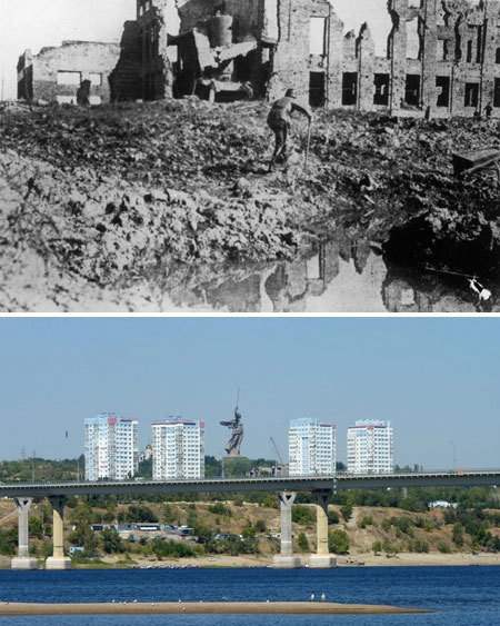 Những thành phố bị hủy hoại bởi chiến tranh ngày ấy - bây giờ - 10