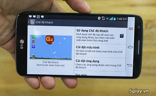 Những tính năng độc đáo chỉ có trên lg g2 - 1
