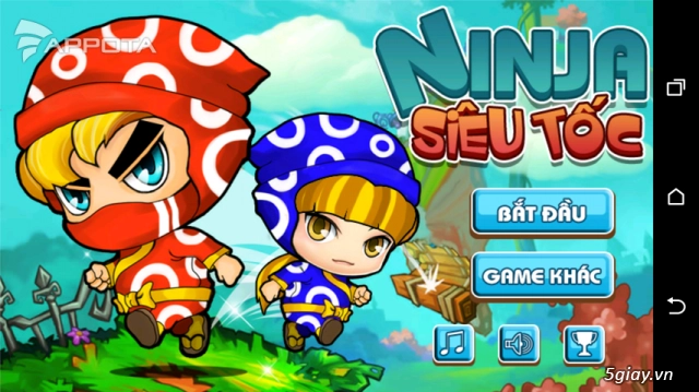 Ninja siêu tốc một game offline mới khá hấp dẫn - 1