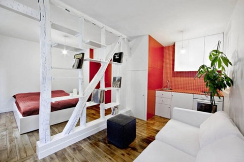 Nới rộng căn hộ chung cư mini 25 m2 - 2