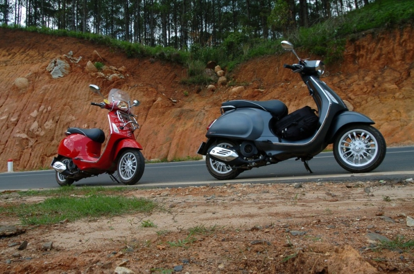 Phần 4 hành trình cùng vespa sprint gts 150 chinh phục langbiang - 7