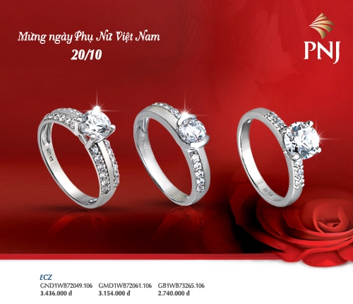 Pnj giới thiệu bst trang sức cho ngày 2010 - 8