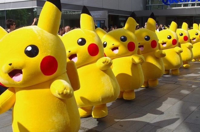 Pokemon diễu hành trong lễ hội ở yokohama - 3