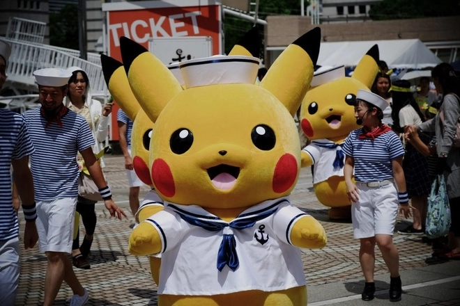Pokemon diễu hành trong lễ hội ở yokohama - 4