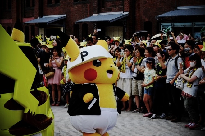 Pokemon diễu hành trong lễ hội ở yokohama - 7