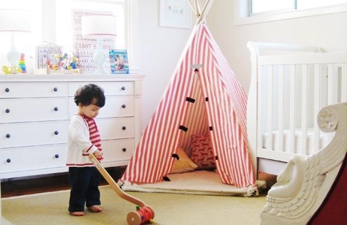 Sắm lều vải làm nơi vui chơi cho bé - 2
