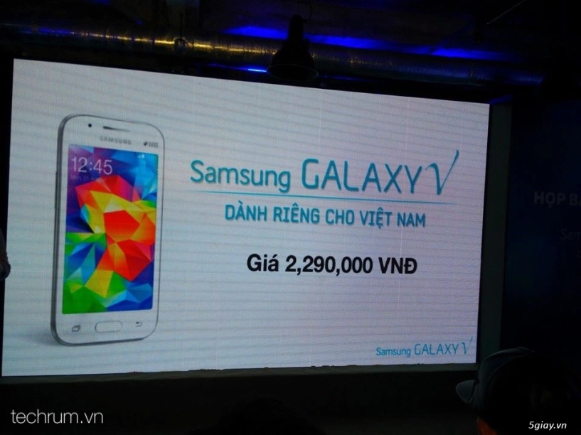 Samsung giới thiệu galaxy v dành riêng cho việt nam giá 2290000 đồng - 12