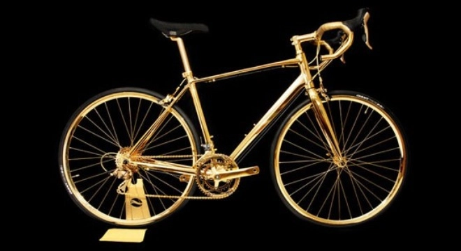 Siêu xe đạp được làm từ vàng 24k với giá 84 tỷ đồng - 1