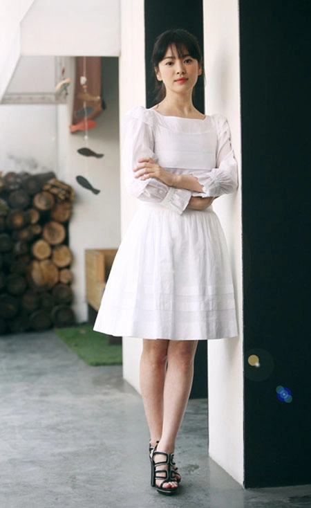 Song hye kyo - mỹ nhân của váy xòe - 6