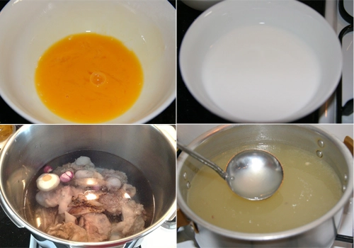 Soup cua nấm gà - 2