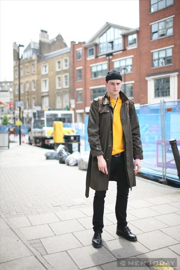 Street style các quý ông bên lề tuần lễ thời trang xuân hè 2014 london - 14