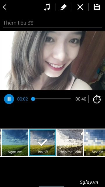 Studio ứng dụng chỉnh sửa ảnh và tạo video trên samsung galaxy alpha - 25