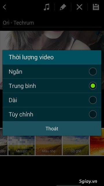 Studio ứng dụng chỉnh sửa ảnh và tạo video trên samsung galaxy alpha - 28