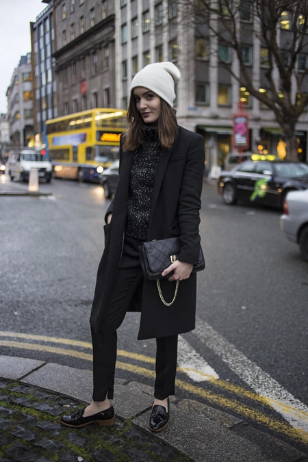 Style đen trắng hiện đại của blogger thời trang ireland - 3