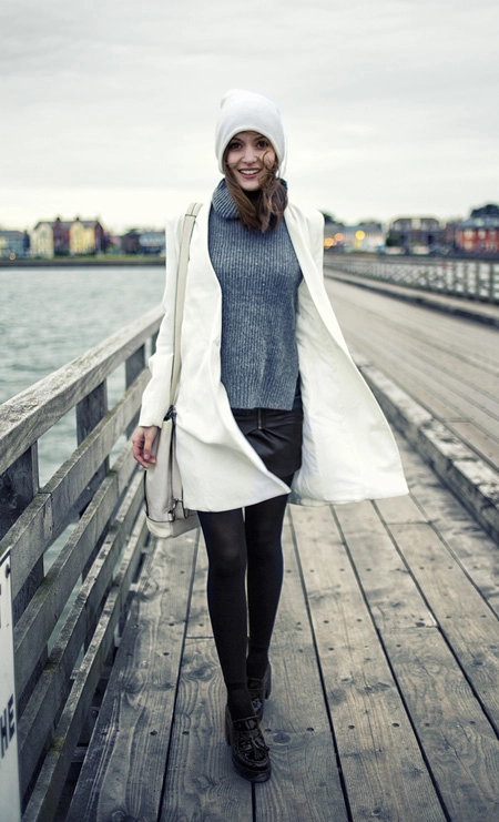 Style đen trắng hiện đại của blogger thời trang ireland - 8