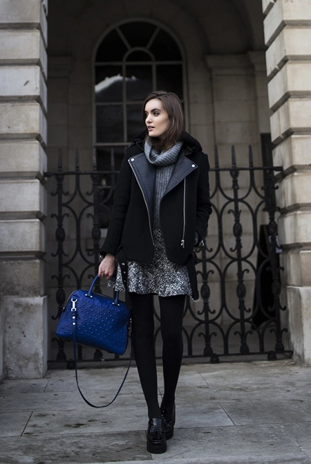Style đen trắng hiện đại của blogger thời trang ireland tiếp - 2